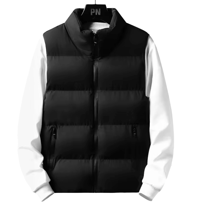 Black Urban Puffer Jacket