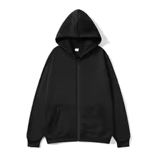 The City Brawler Jacket – Black Zip-Up